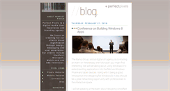 Desktop Screenshot of blog.perfectpixels.com